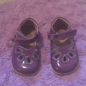 Livie and Luca purple plum Mary Jane shoe